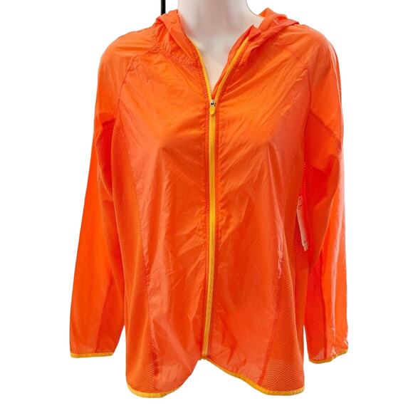 Cascade Sport Zip Up Hooded Windbreaker - Picture 1 of 8